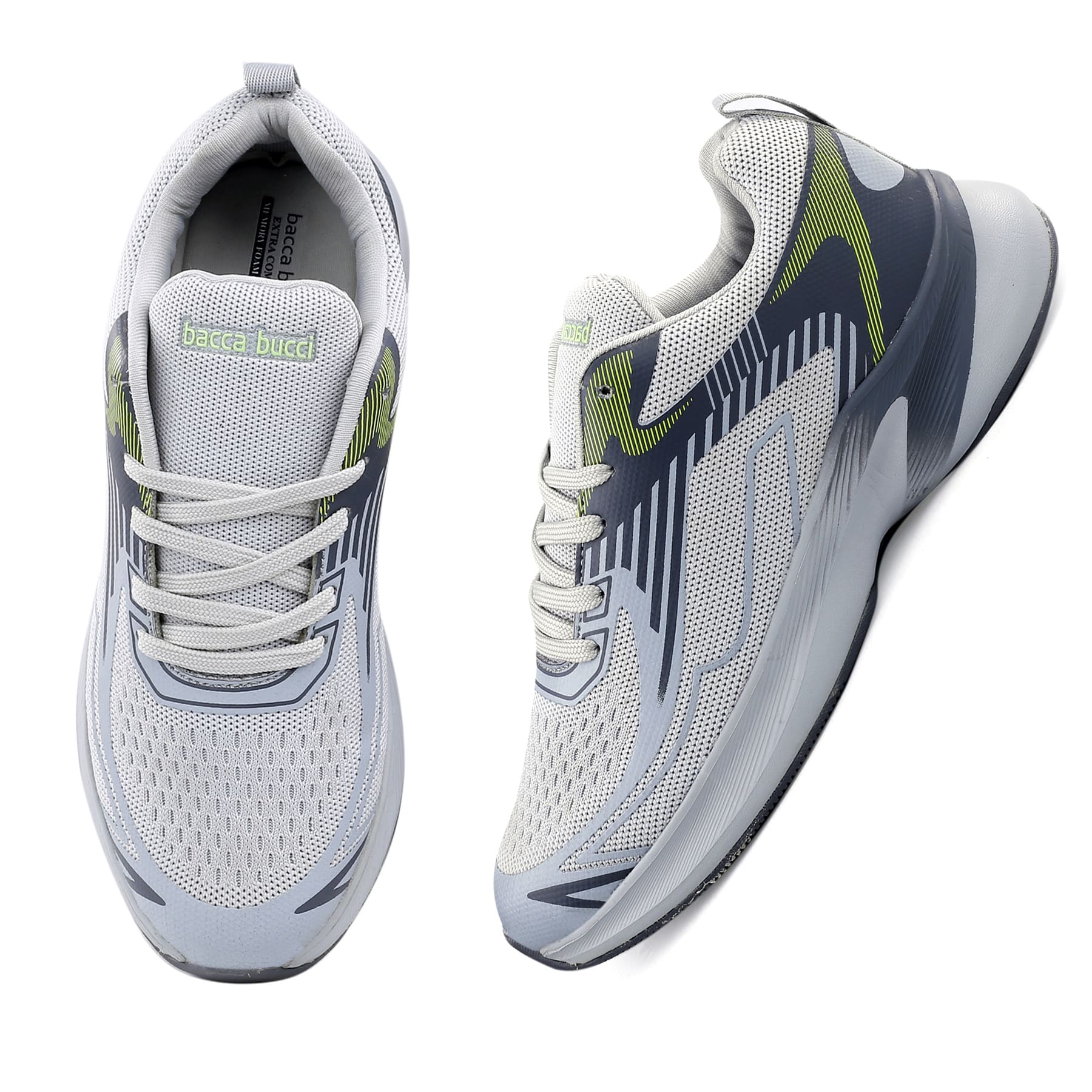 Bacca Bucci CARBON Running/Training Shoes with High Abrasion Rubber Outsole & Molded EVA Sockliner