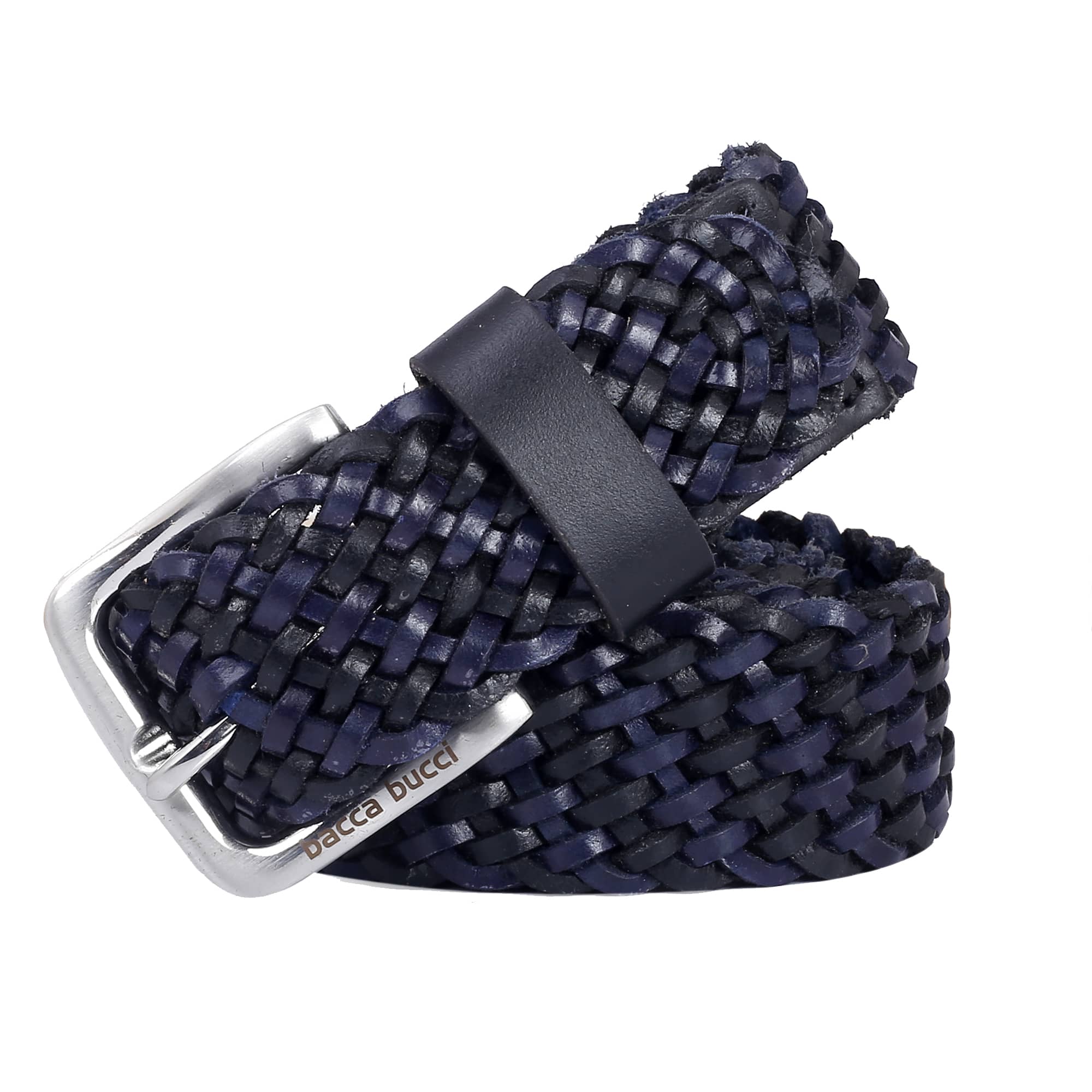 Men braided Leather Belt