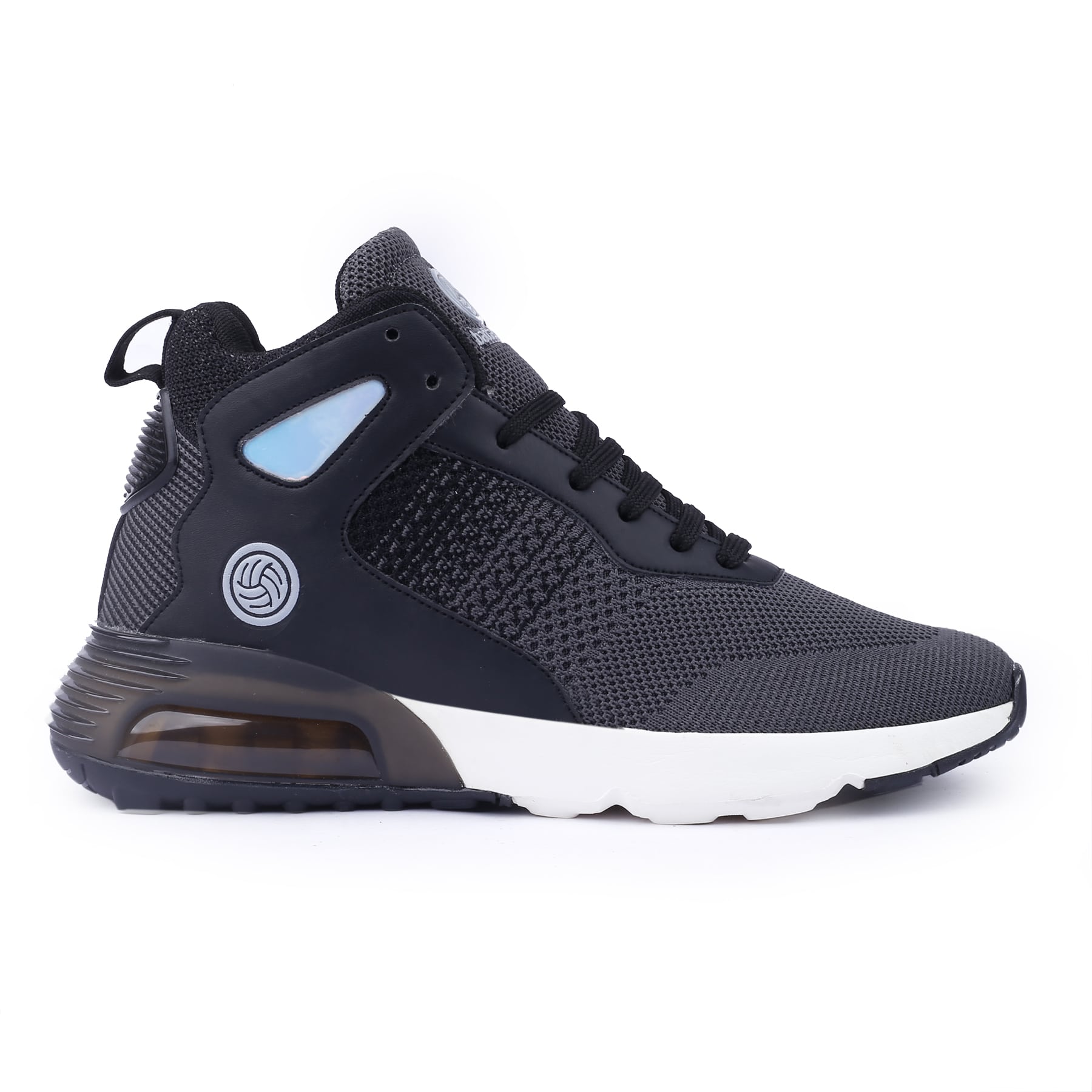 Bacca Bucci Men's SOFTPRO Hi-Top Men Basketball Sneakers with Max Cushioned Padded Insocks & Breathable Upper