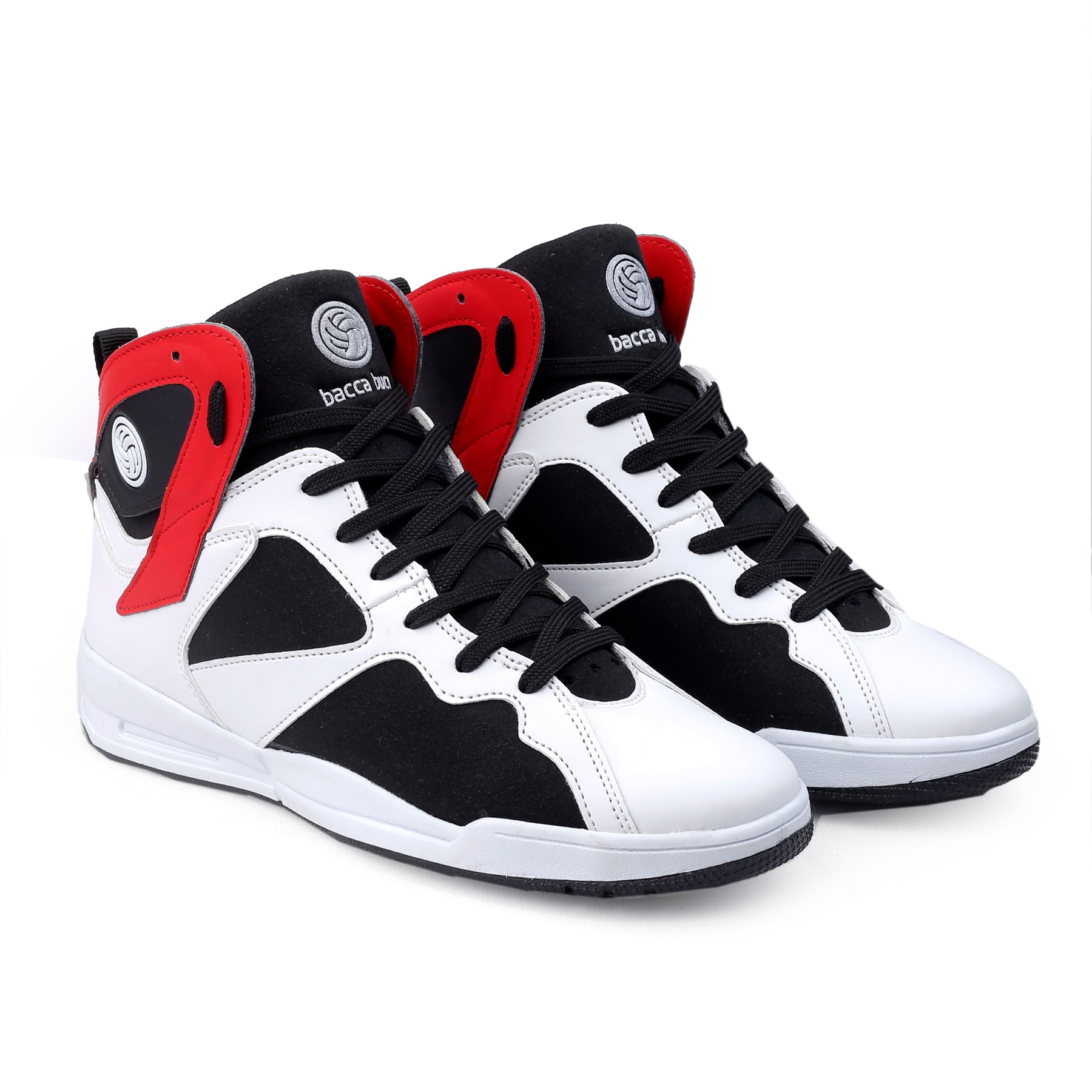 Bacca Bucci NEO Comfy Mid-Top Casual Chunky Streetwear Fashion Sneakers | Mid Top Sneakers