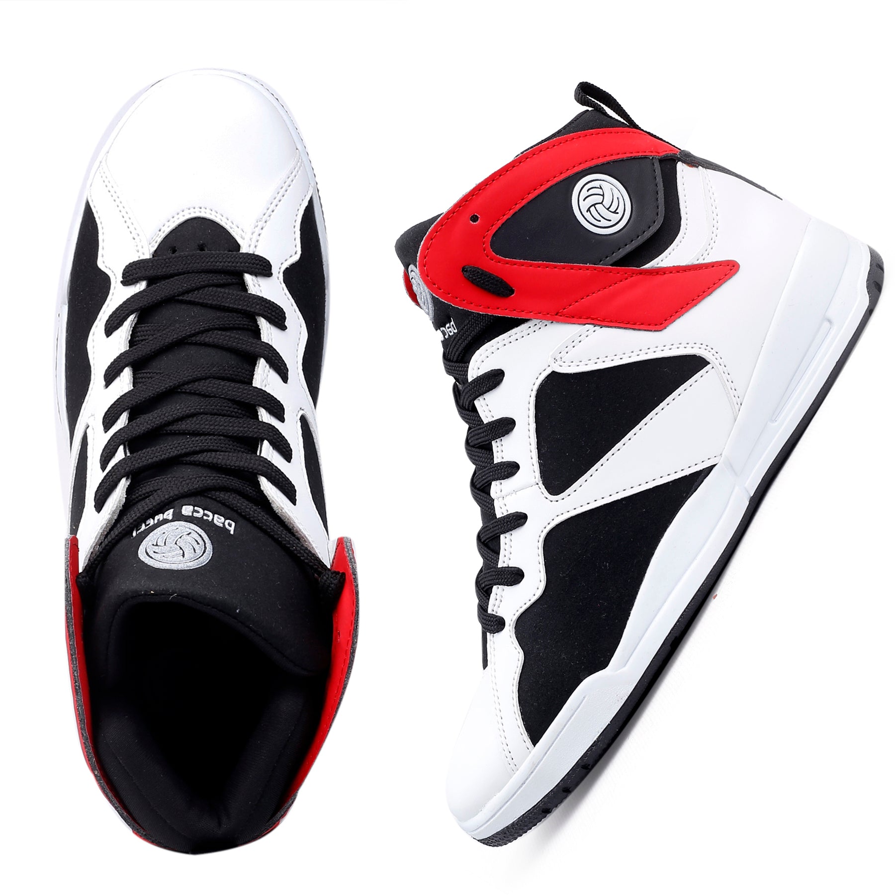Bacca Bucci NEO Comfy Mid-Top Casual Chunky Streetwear Fashion Sneakers | Mid Top Sneakers