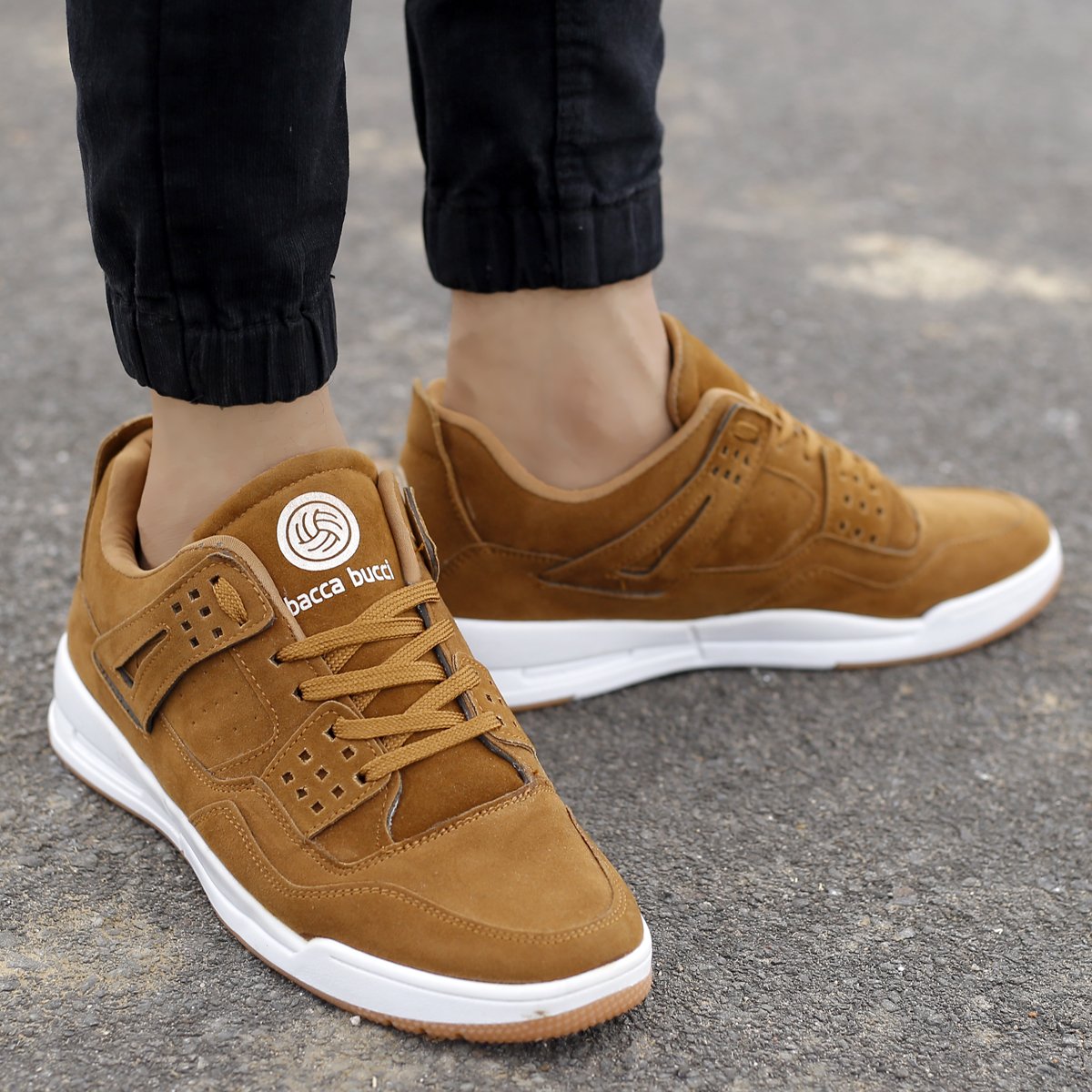 Bacca Bucci ULTRAFORCE Mid-top Athletic-Inspired Retro Fashion Casual Sneakers for Men