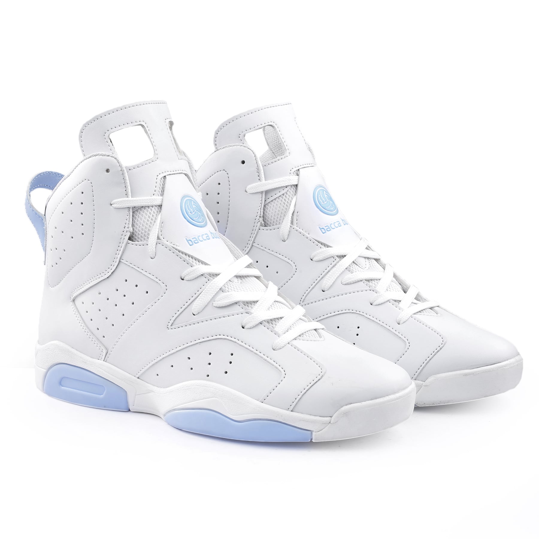 Bacca Bucci STUNNER Hi-top Streetwear Fashion Sneakers with 360 degree Cushioning and PU Moulded Mid-sole