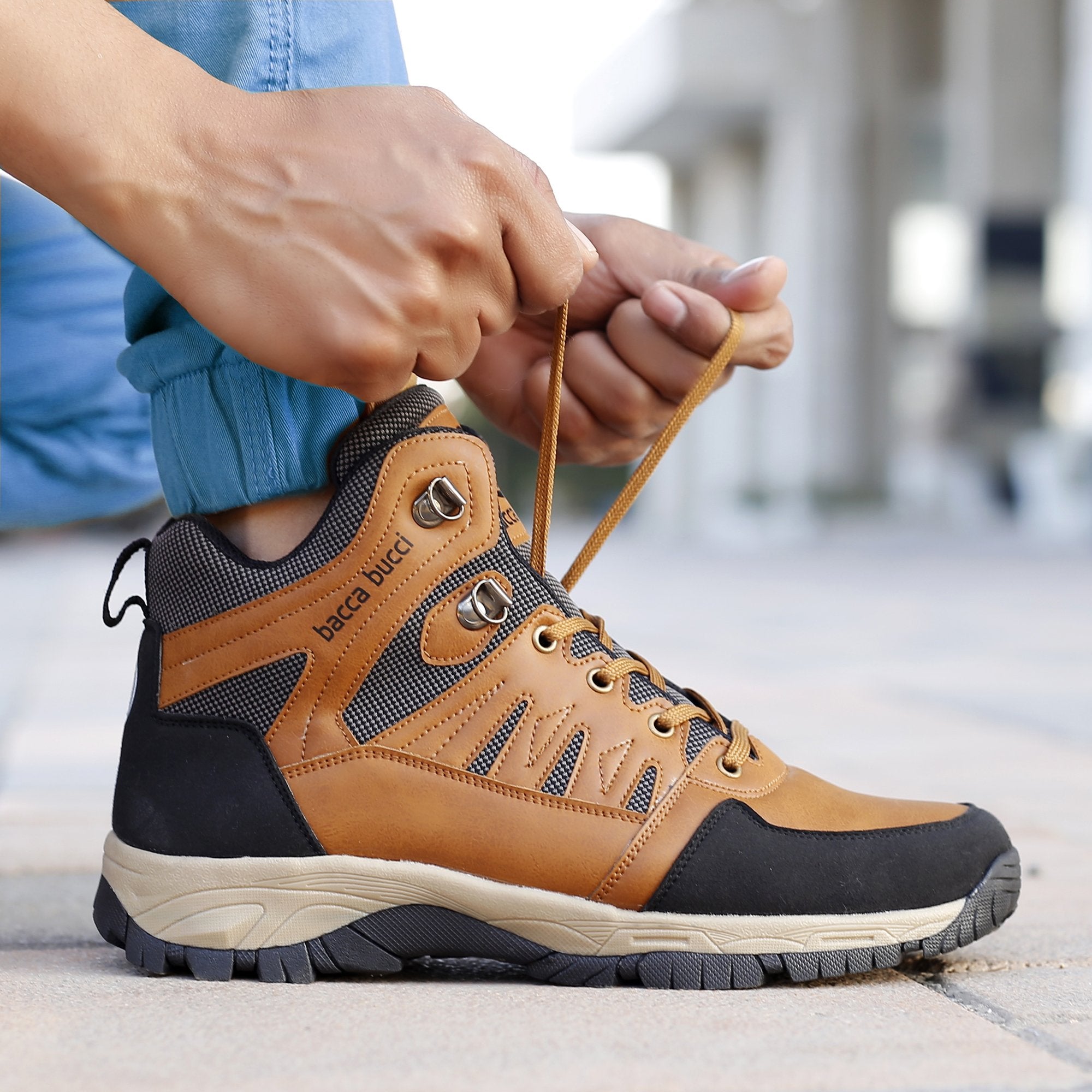 Hiking/Snow boots for men for outdoor Trekking