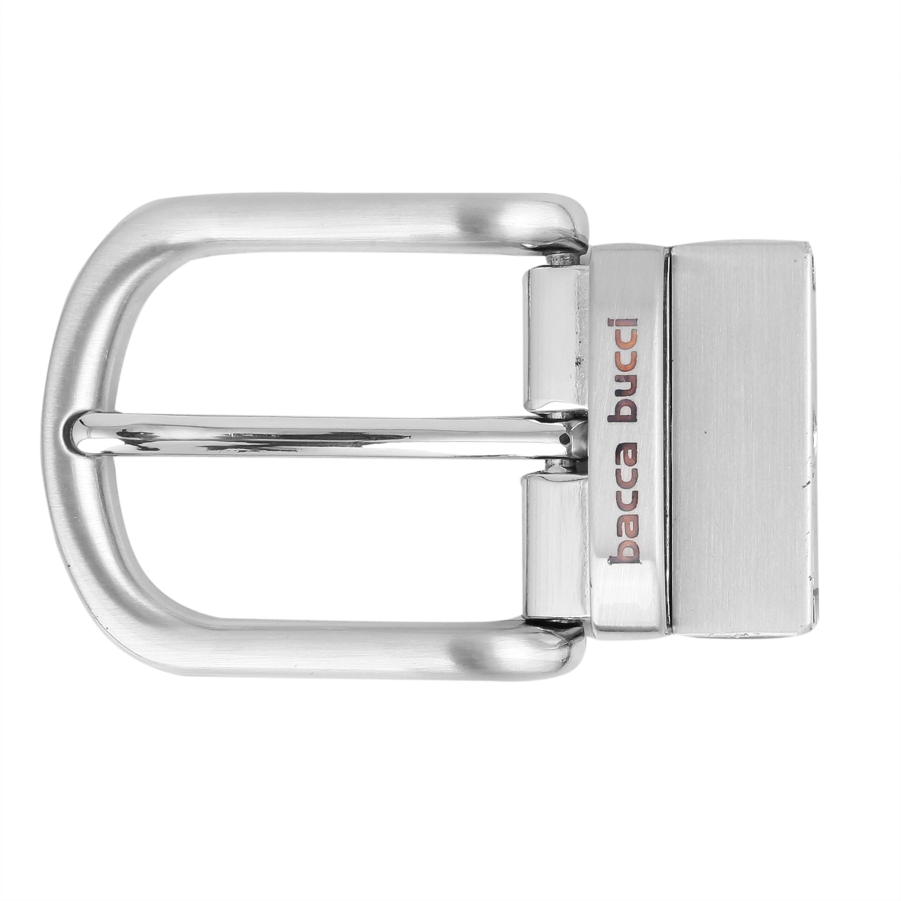 Bacca Bucci 35 MM Nickle free Reversible Clamp Belt Buckle with Branding