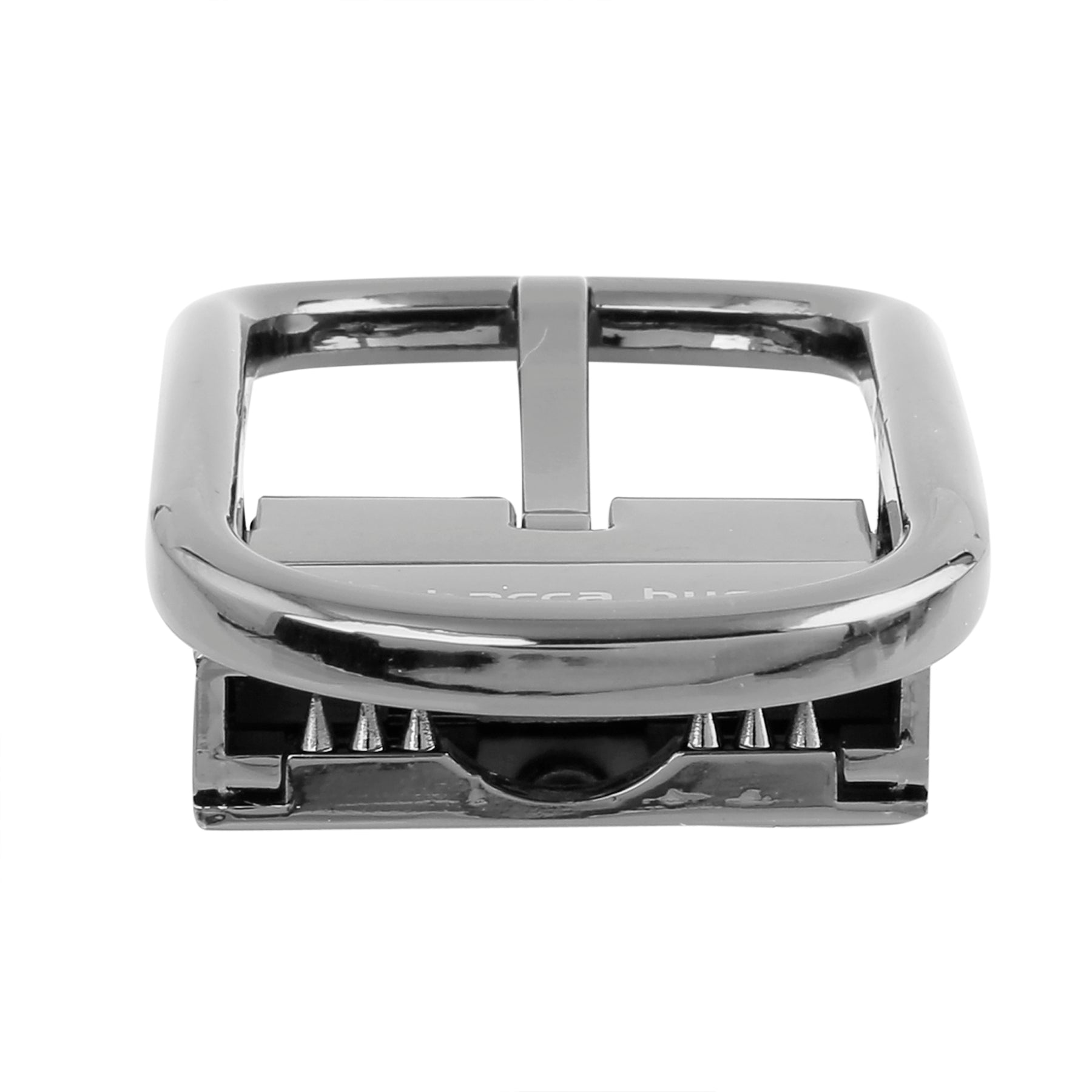 Bacca Bucci 35MM Nickle-Free Reversible Clamp Belt Buckle with Branding (Buckle only)