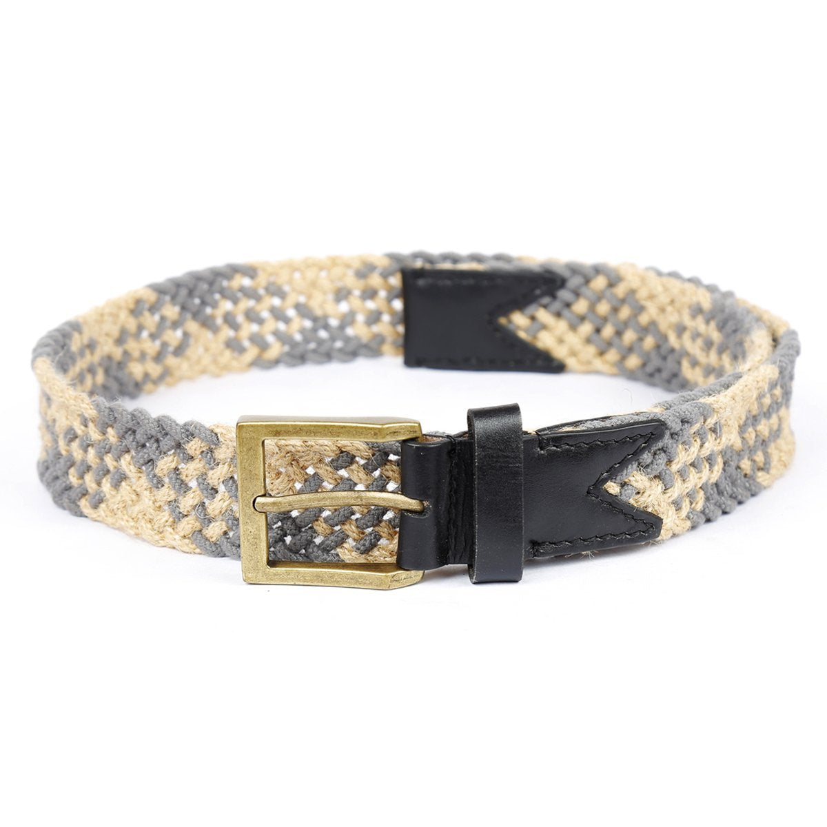 mens braided belts