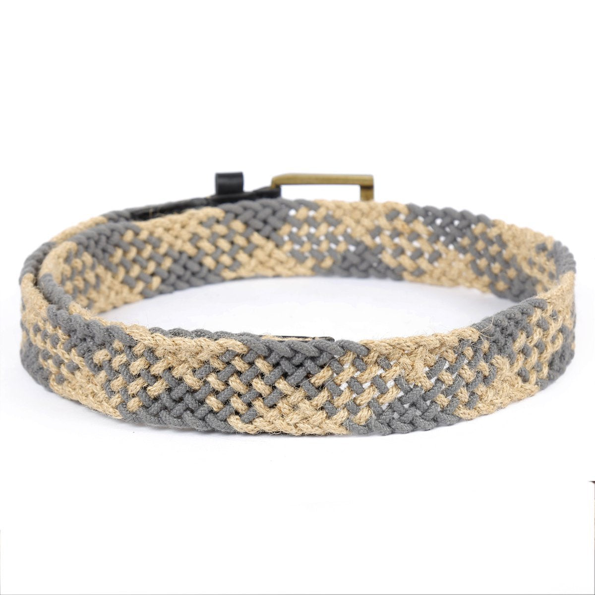 mens braided belts