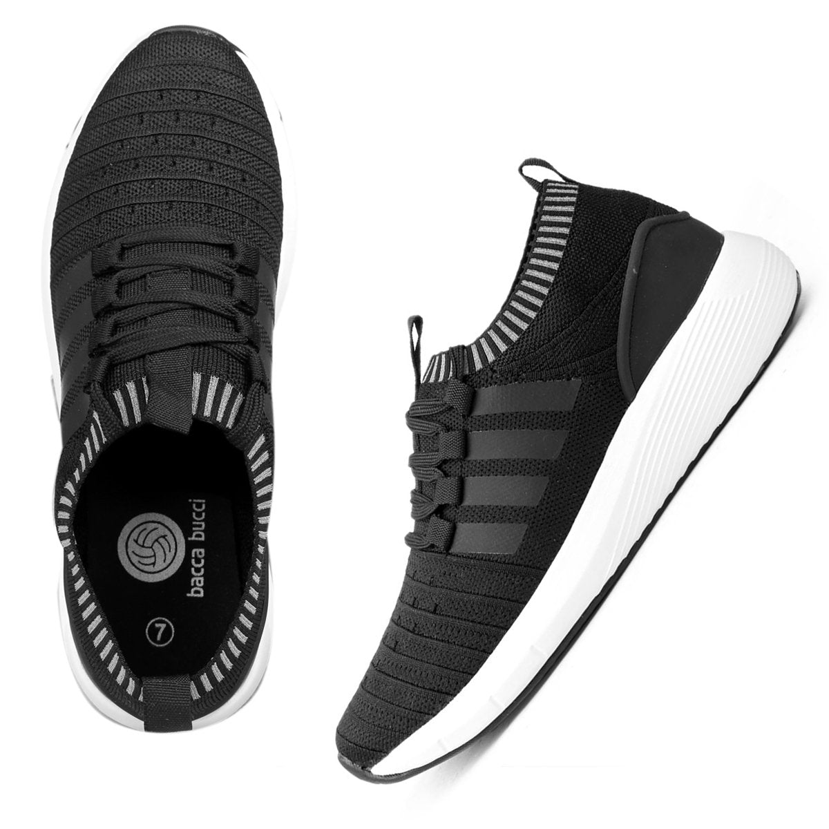 Bacca Bucci BOOSTIVA Running Shoes, Lightweight Workout Sport Athletic Shoes for Men - Bacca Bucci