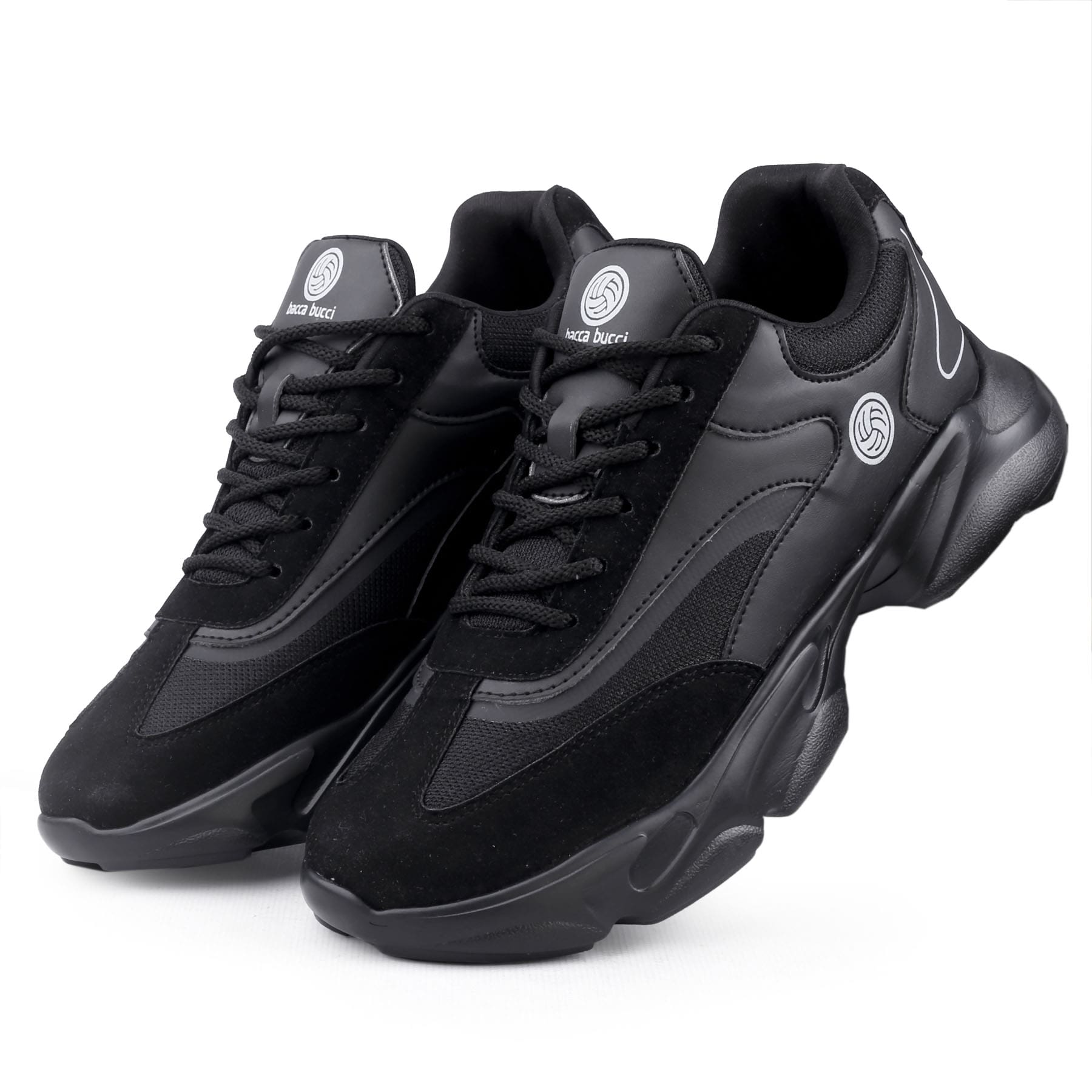 black sneakers for men, black sneakers, chunky black sneakers, sneakers for men