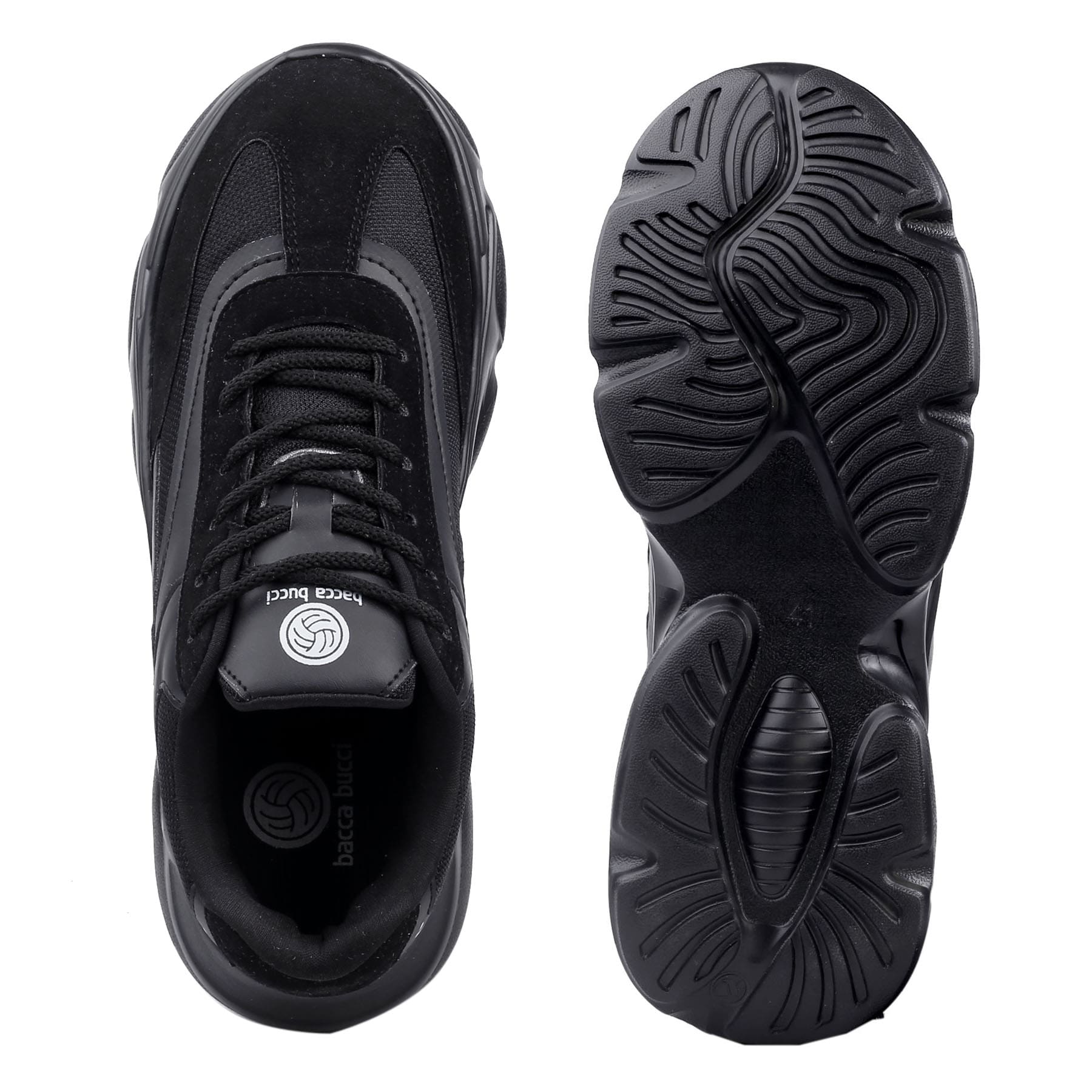 Bacca Bucci JUPITER Men's Retro Color Blocked Light-Weight Chunky Fashion Sneakers