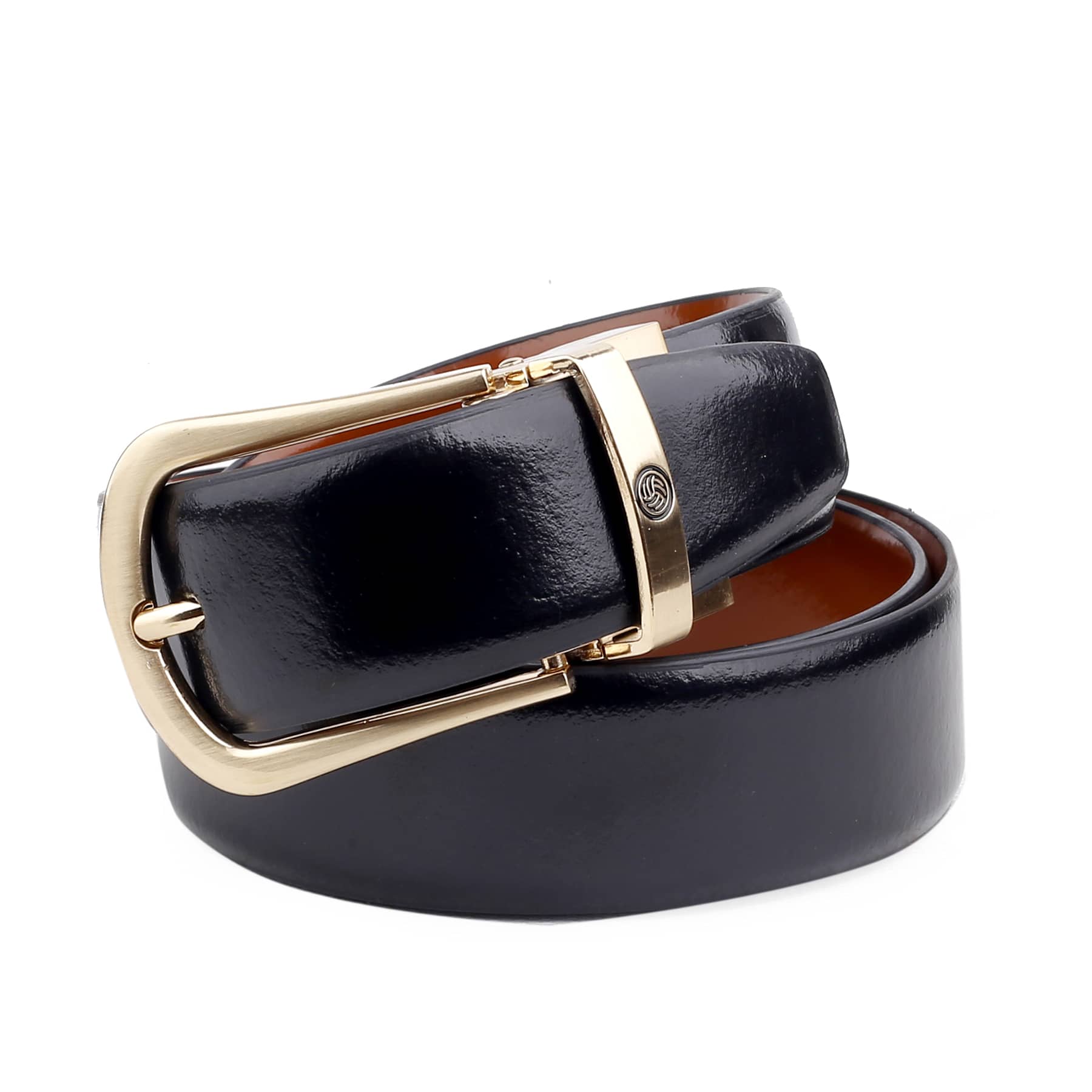 Bacca Bucci Reversible Genuine Leather Formal Dress Belts