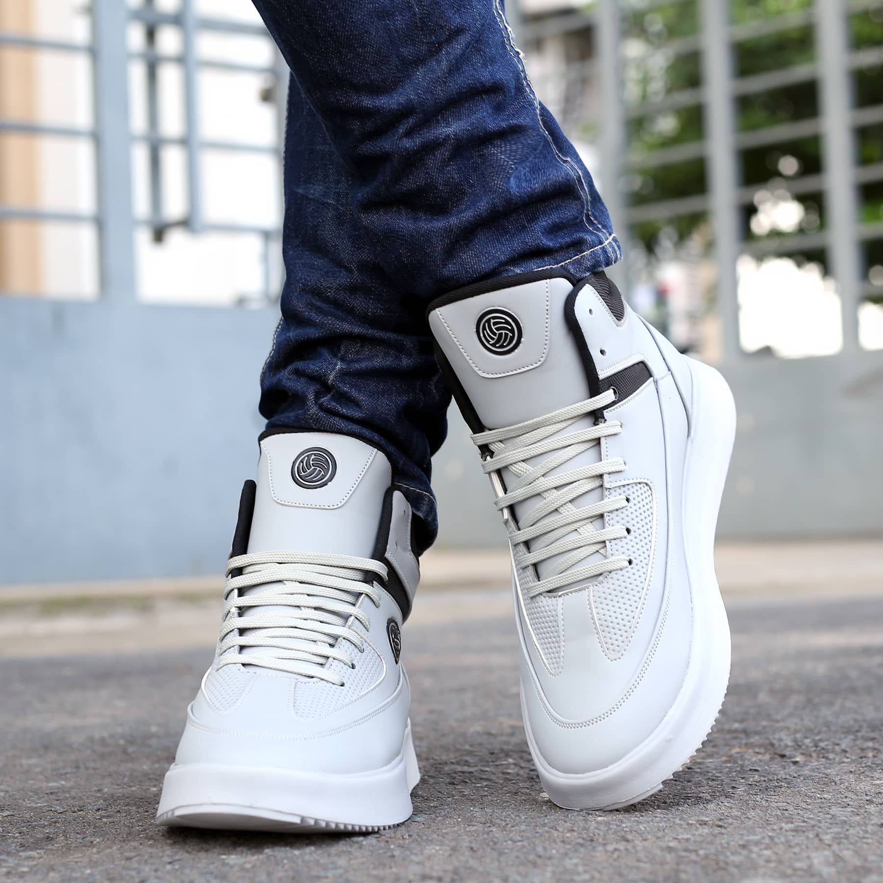 Bacca Bucci STORMBREAKER Hi-Top Street Fashion Chunky Sneakers