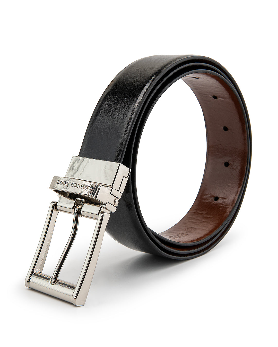 Bacca Bucci Auto reversible dress belt with Genuine Leather