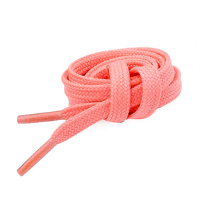 Bacca Bucci Sneaker Shoe Laces | Flat | Black-Pink