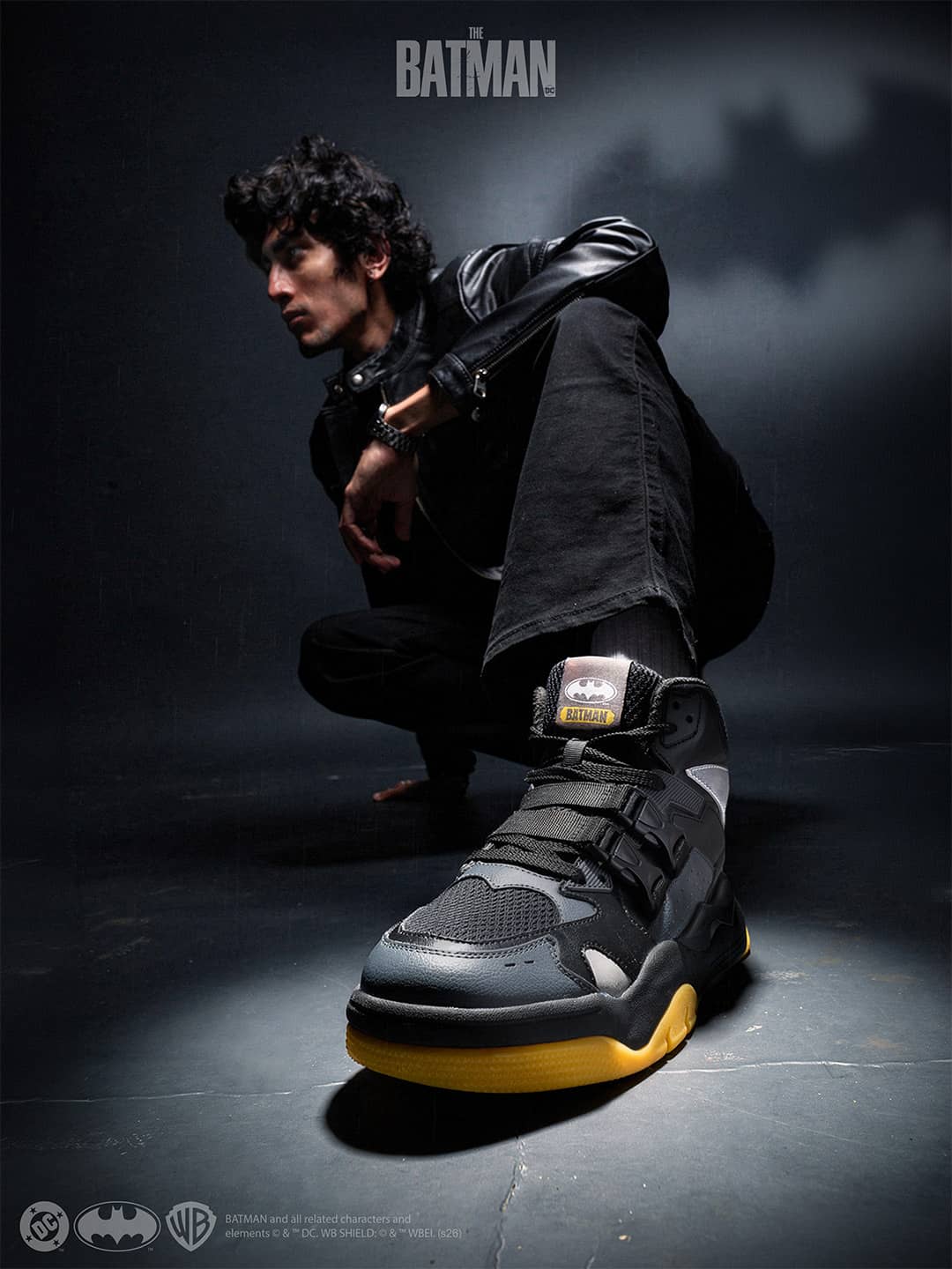 Bacca Bucci Batman Gotham High-Top Sneakers