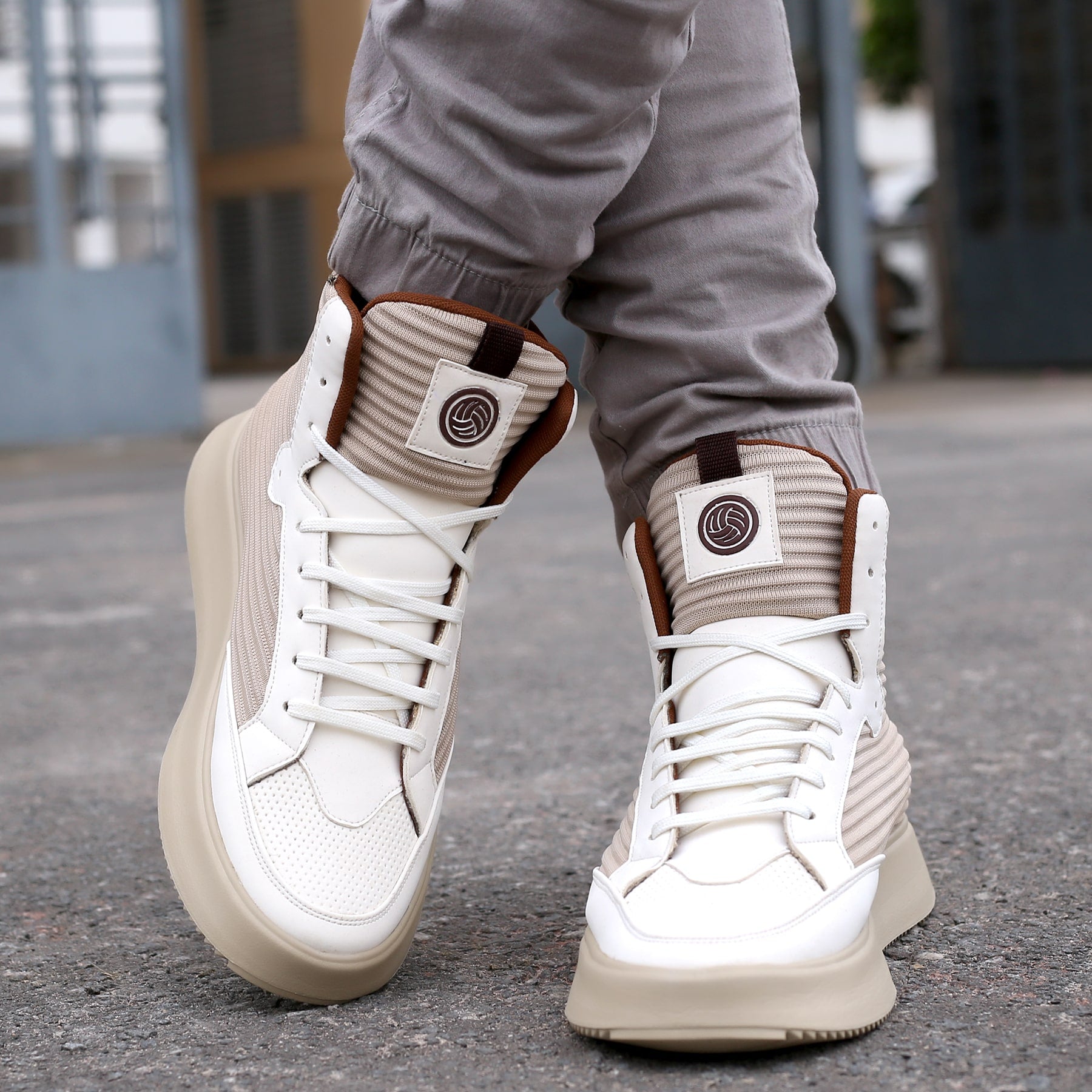 Bacca Bucci STREETHULK Hi-Top Street Fashion Chunky Sneakers