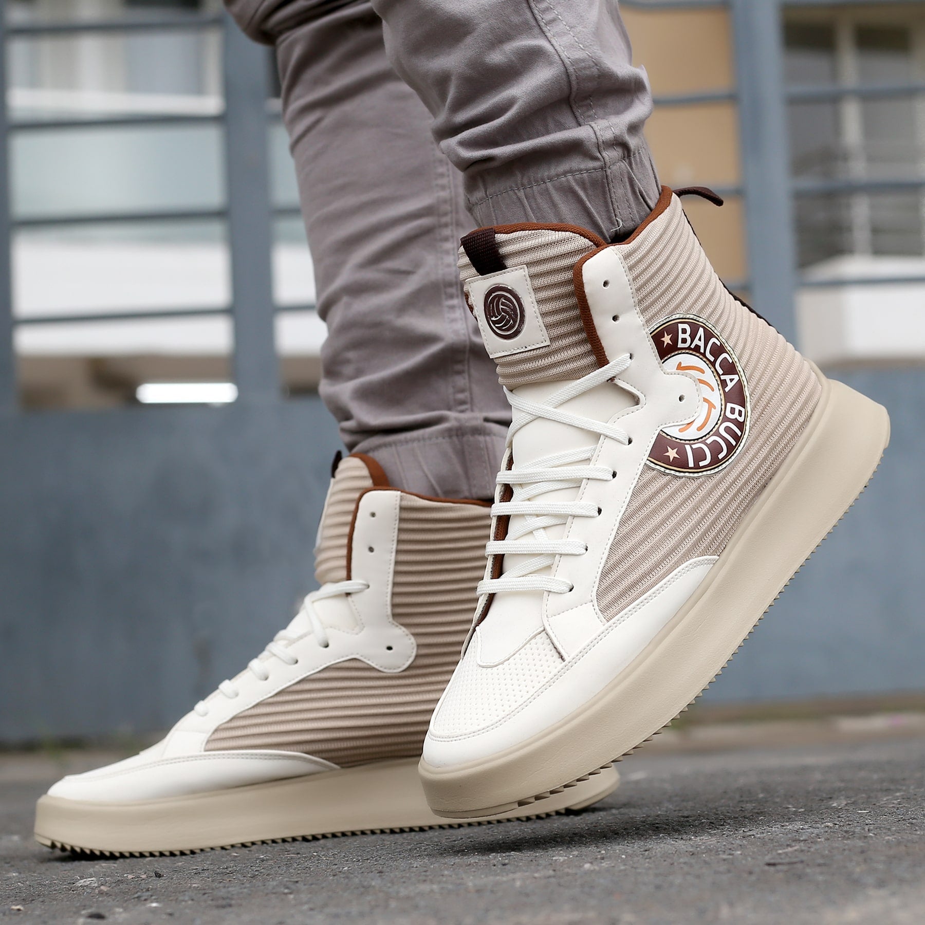 Bacca Bucci STREETHULK Hi-Top Street Fashion Chunky Sneakers