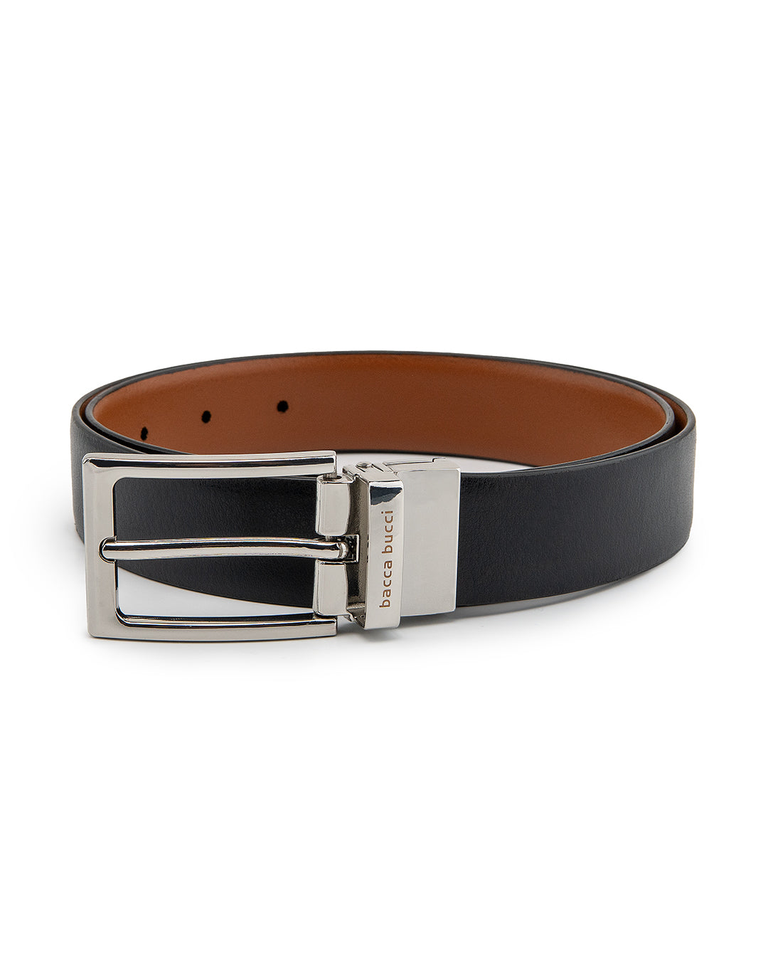 Bacca Bucci Auto reversible dress belt with Genuine Leather