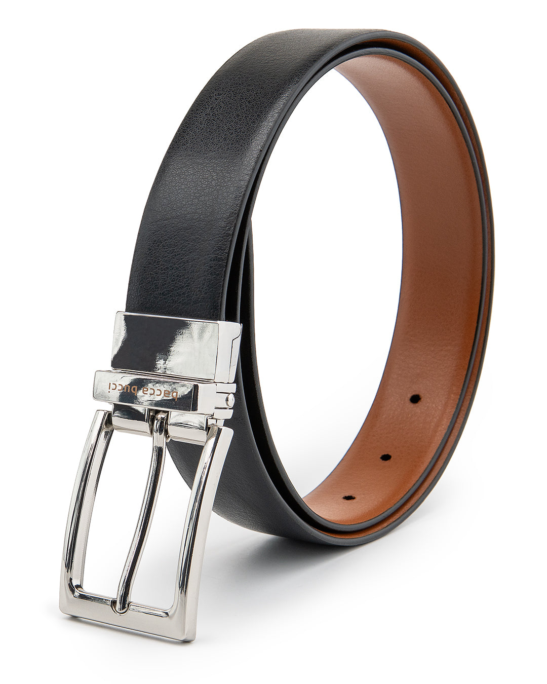 Bacca Bucci Auto reversible dress belt with Genuine Leather