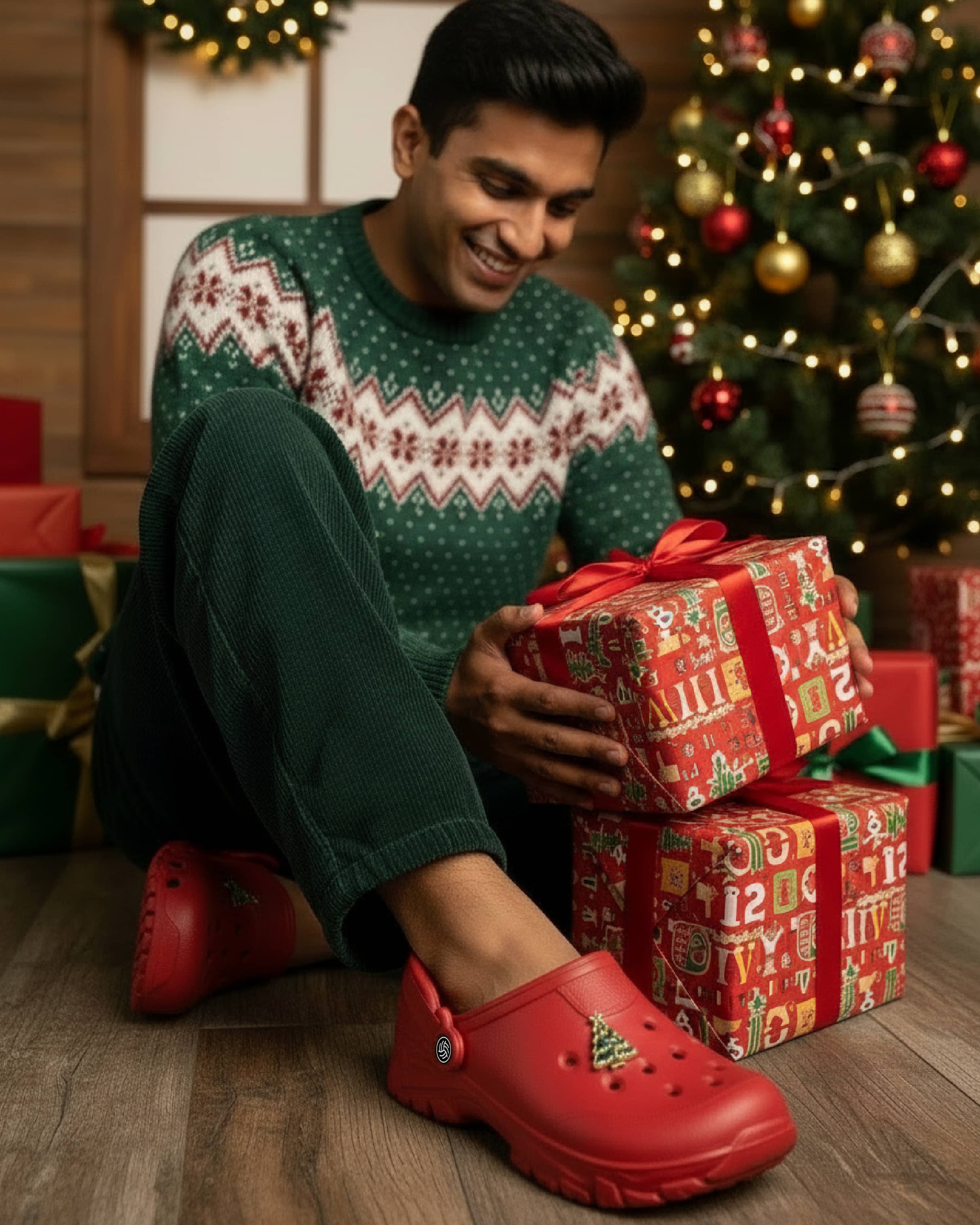 Bacca Bucci Christmas Clogs