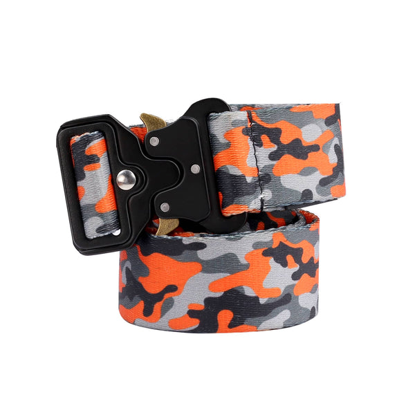 Bacca Bucci Recon Ranger Tactical Series: Robust Nylon Quick-Release Buckle Belt for Men, Ideal for Outdoor Adventures and Casual Wear