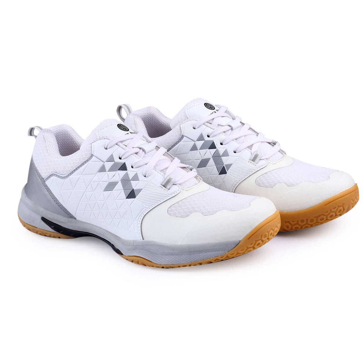 Bacca Bucci Pinnacle SwiftStrike - High-Performance Court Shoe with Non-Marking Outsole, Enhanced Cushioning for Badminton, Table Tennis, Volleyball, Squash and Tennis - Breathable Design, Superior Grip & Stability