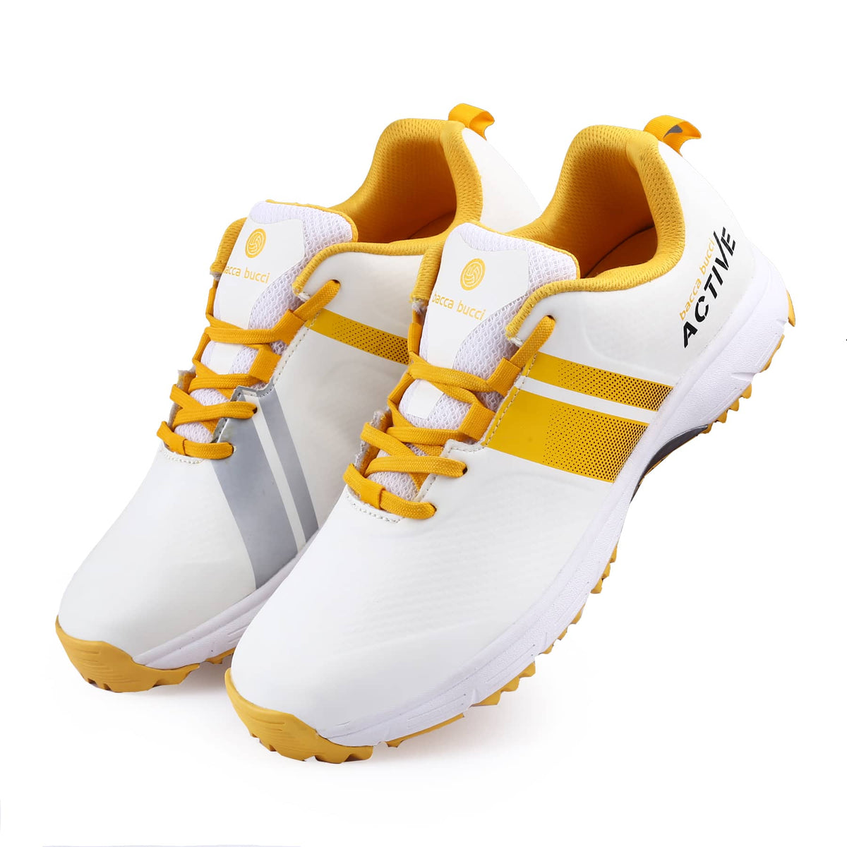 Bacca Bucci Century Runner Elite Performance Cricket Shoes – Dynamic Flex Tech, Superior Traction Grip, Breathable Agility Fit, High-Impact Shock Absorption, Professional Grade Sports Footwear for the Passionate Cricketer