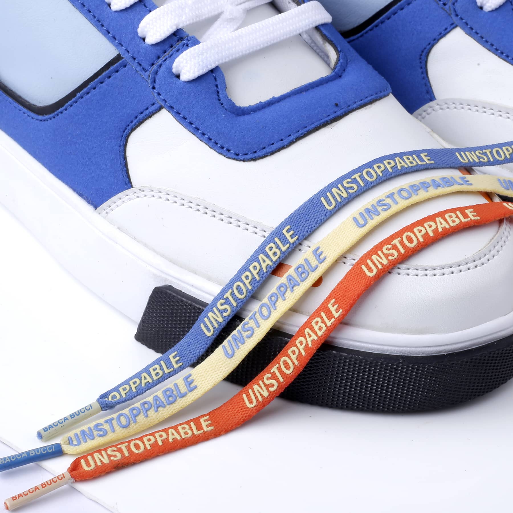 Bacca Bucci "Unstoppable" Sneaker Laces - Supercharged Replacement Shoe Laces for Sneakerheads