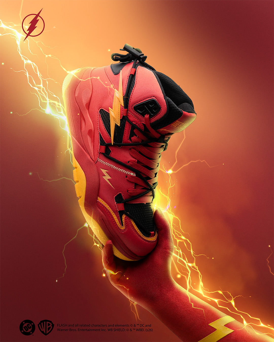 The Flash Lightning High-Tops