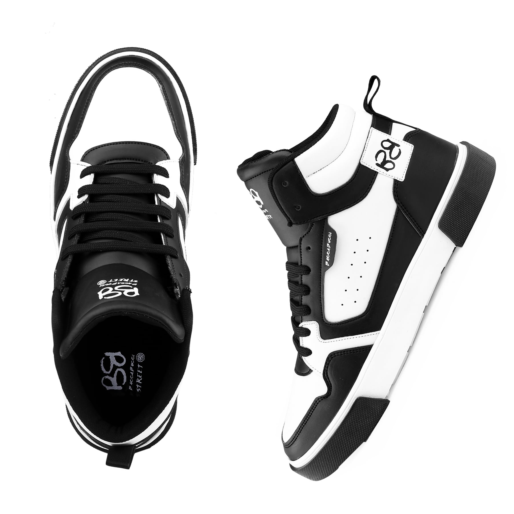 Bacca Bucci STALK Classic High Top Streetwear Sneakers