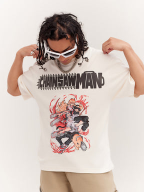 Chainsawman fan-art - Oversized t-shirt