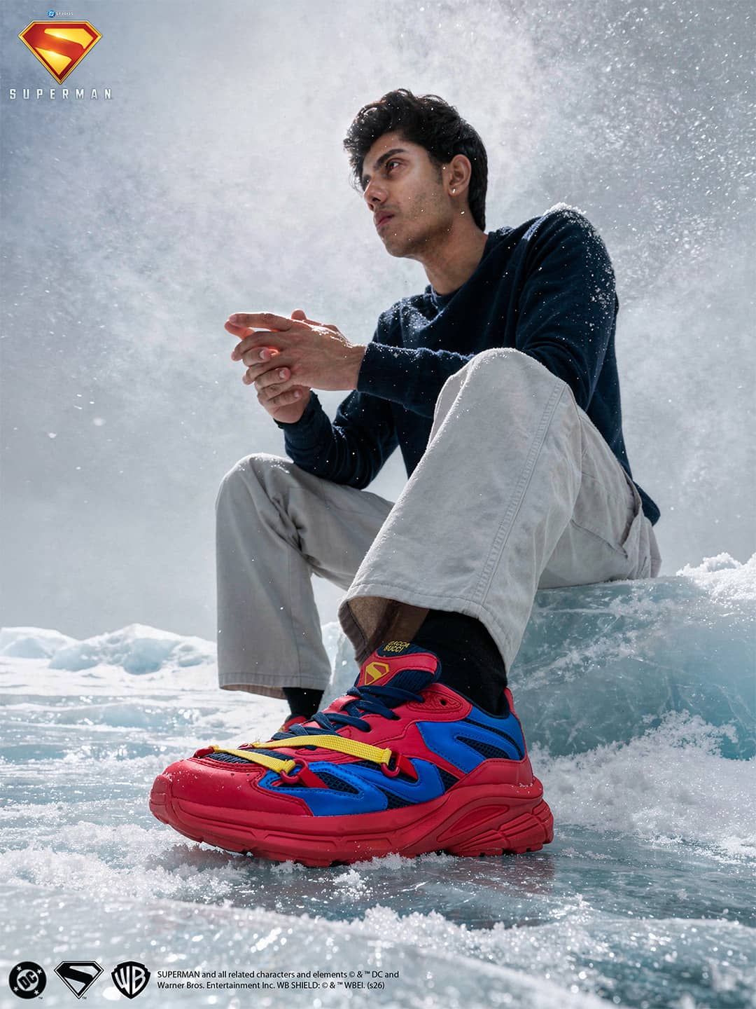 Bacca Bucci Superman Edition Chunky Sneakers