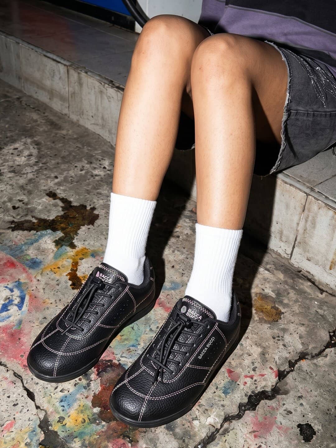 Women Low Top Sneakers | Essence Ortholite Shoes | Bacca Bucci