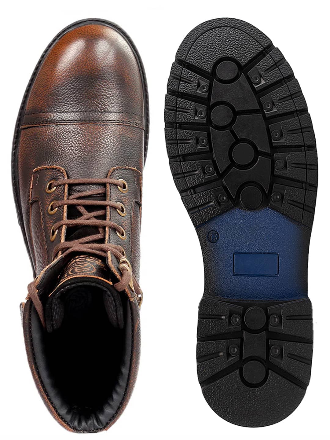 Biking Boots | Bacca Bucci Street Fighter | Genuine Leather Chukka