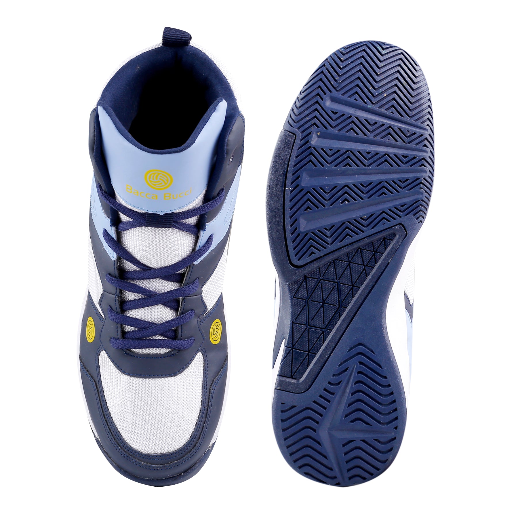 Bacca Bucci Basketball Shoes - WAGER | Zig Zag & Natural Rubber Sole