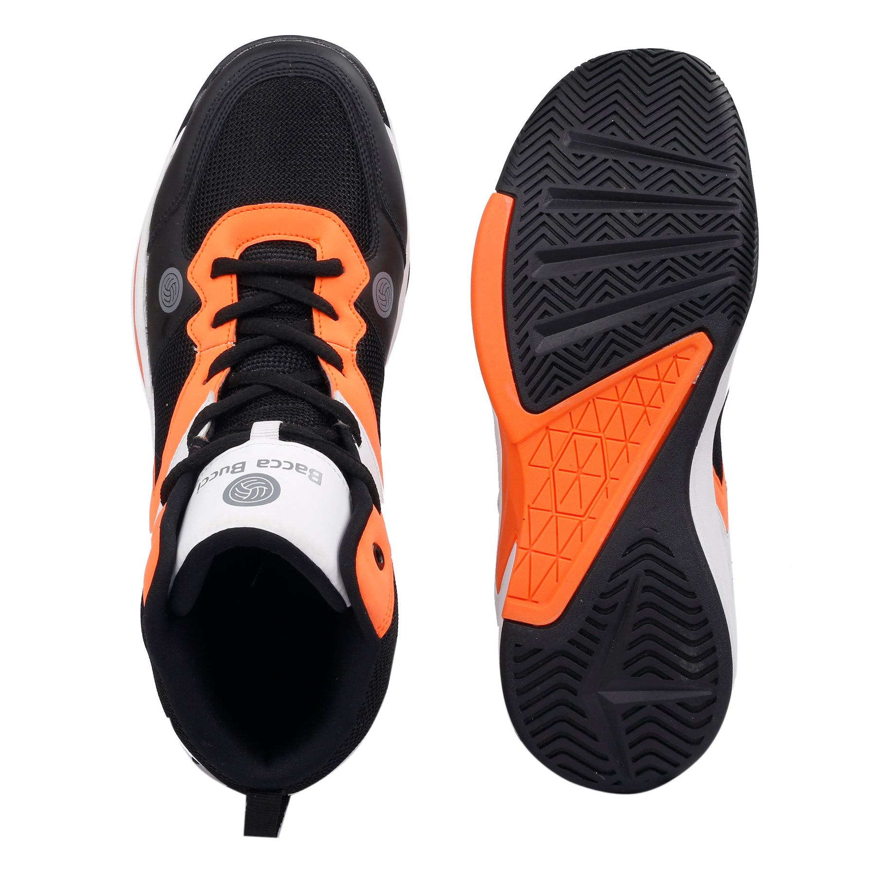 Bacca Bucci Basketball Shoes - WAGER | Zig Zag & Natural Rubber Sole