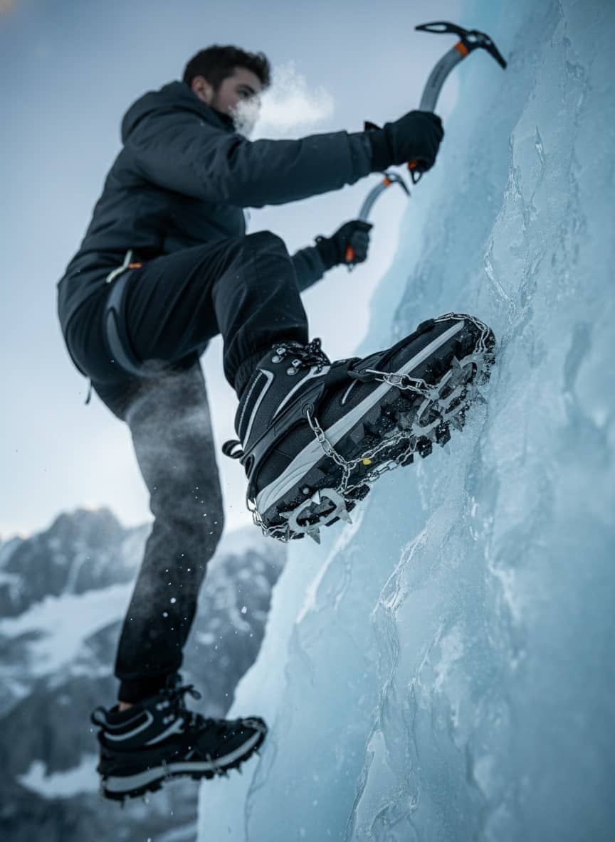 Bacca Bucci Ice Grippers – Stainless Steel Traction Cleats