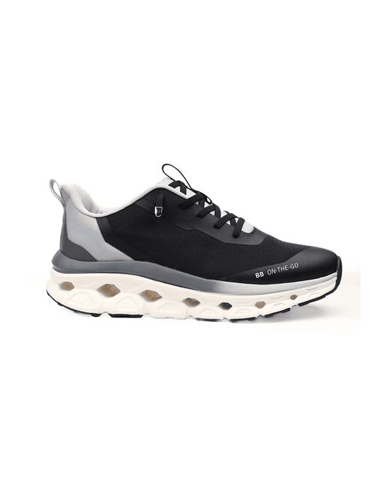 BB On-The-Go Slip-On Running Shoes – Lightweight Slip-On Shoes with Stretch Laces & Cushioned Sole