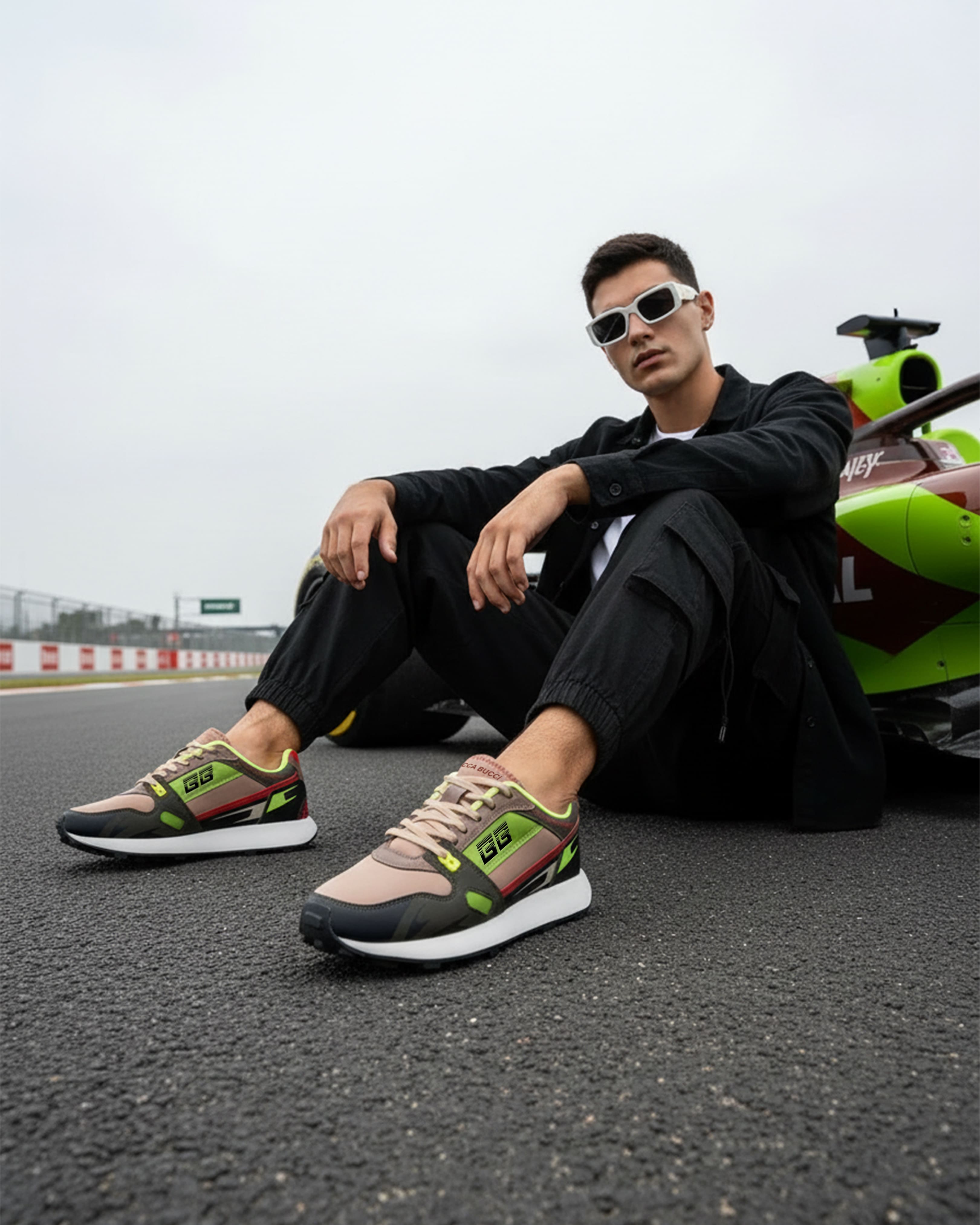 レッグウェア bucchi Bacca Bucci Torque Rugged Edge Activewear Sneaks Step Into High