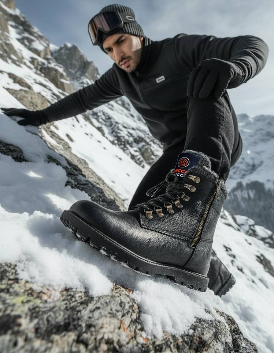 Snow Boots for Men | Bacca Bucci Snowman | Waterproof Leather