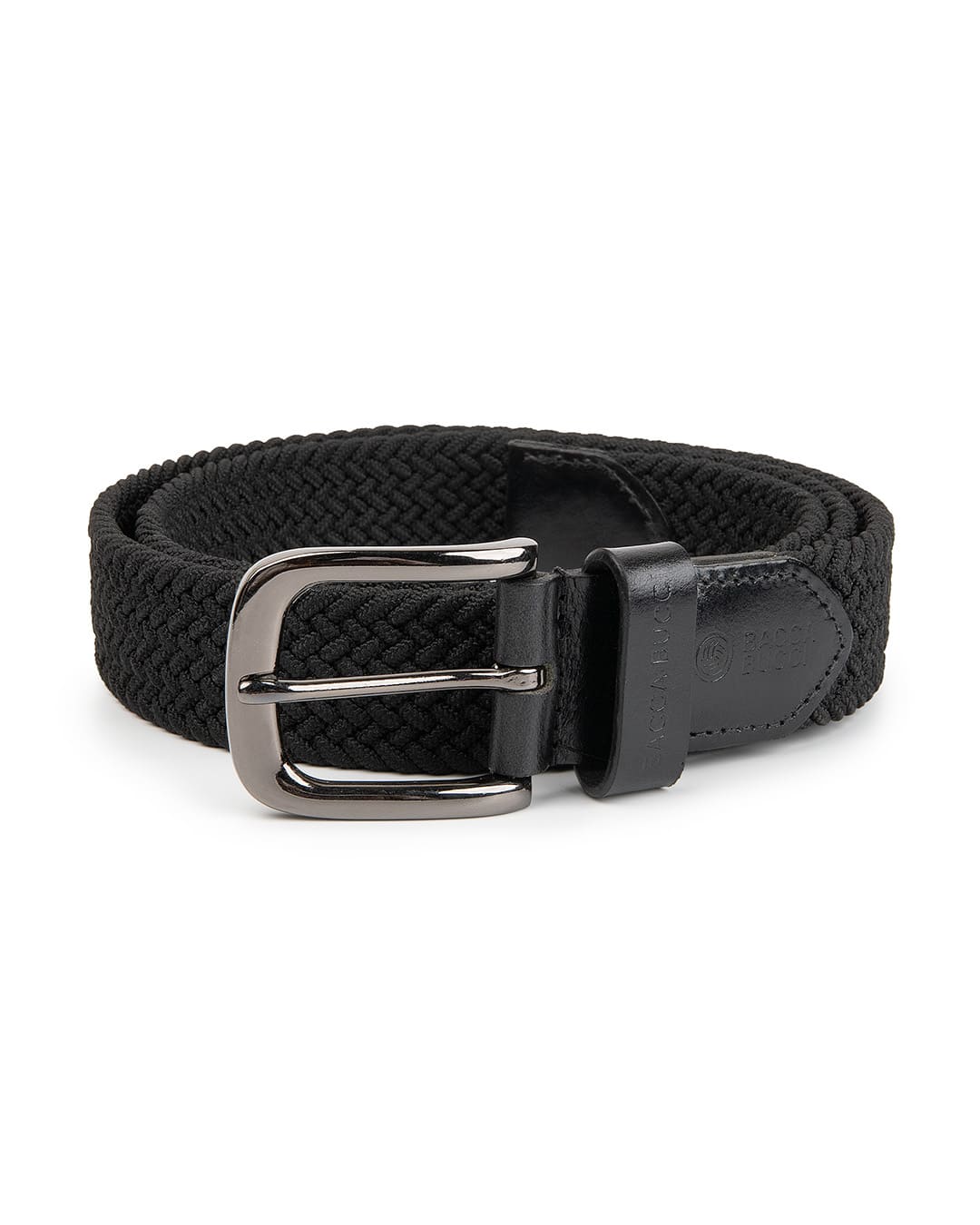 Bacca Bucci Men's Premium Elastic Braided Stretch Belt—Perfect for Golf, Casual, and Everyday Wear