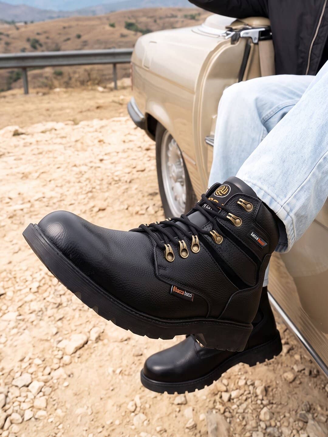 Bacca Bucci Steel Toe Boots