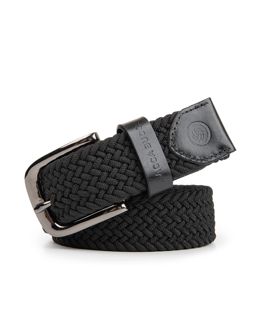 Bacca Bucci Men's Premium Elastic Braided Stretch Belt—Perfect for Golf, Casual, and Everyday Wear