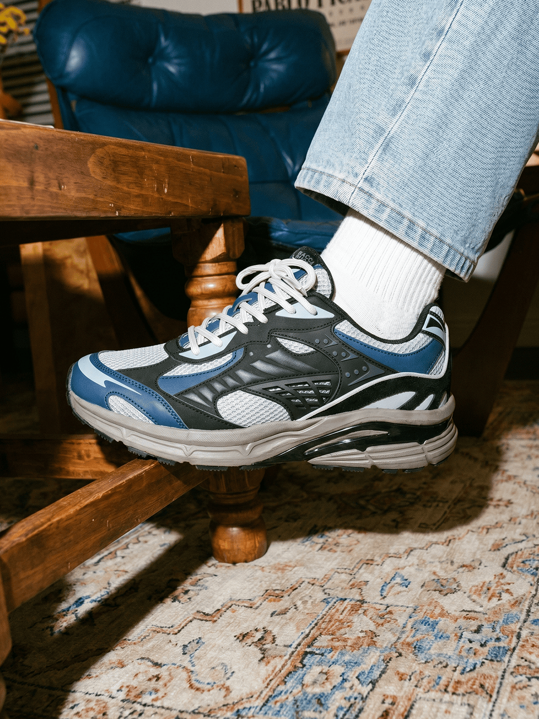 Bacca Bucci Retrograde Retro-Tech Lifestyle Sneakers for Men