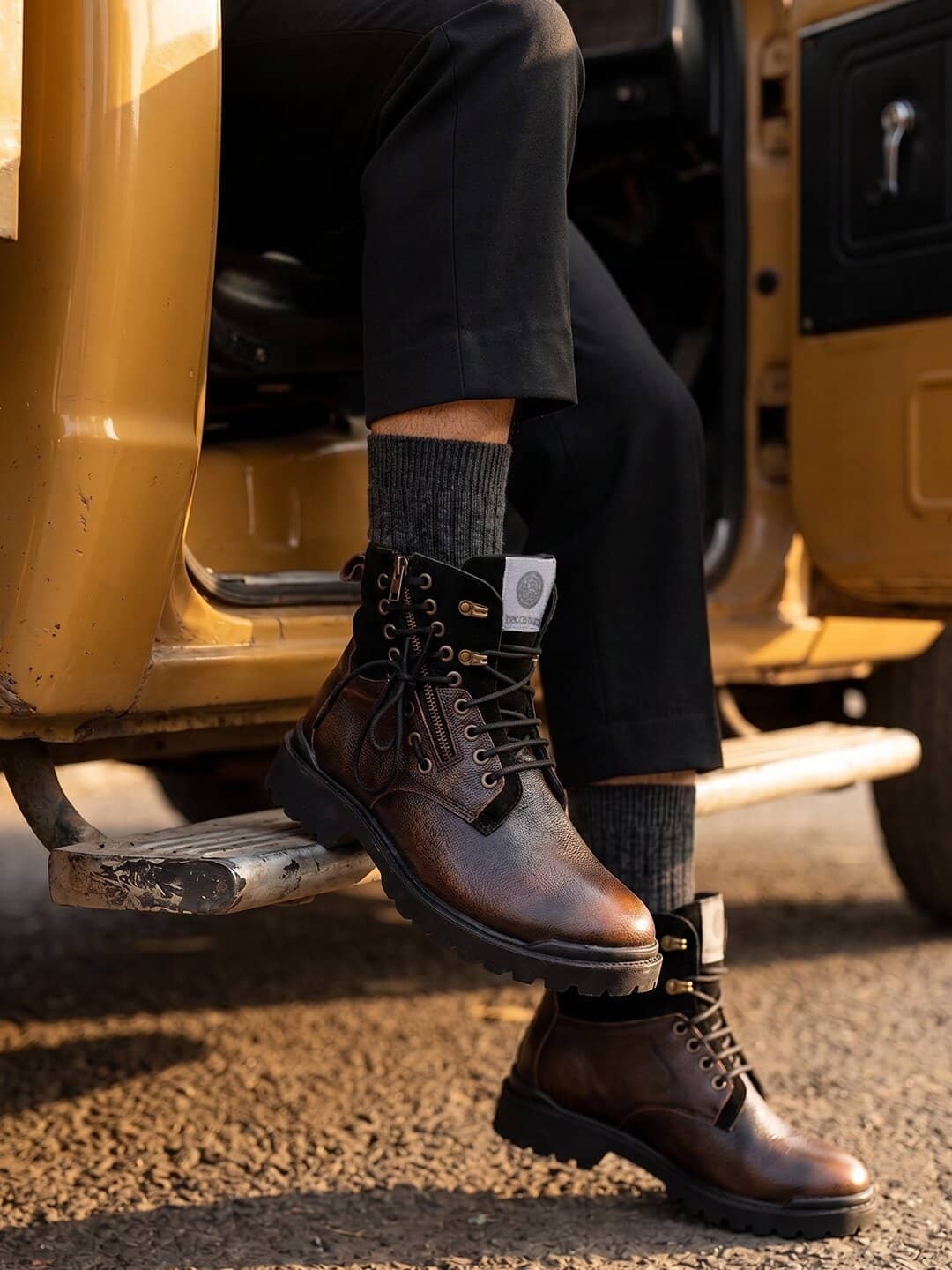 Bacca Bucci Combat Boots