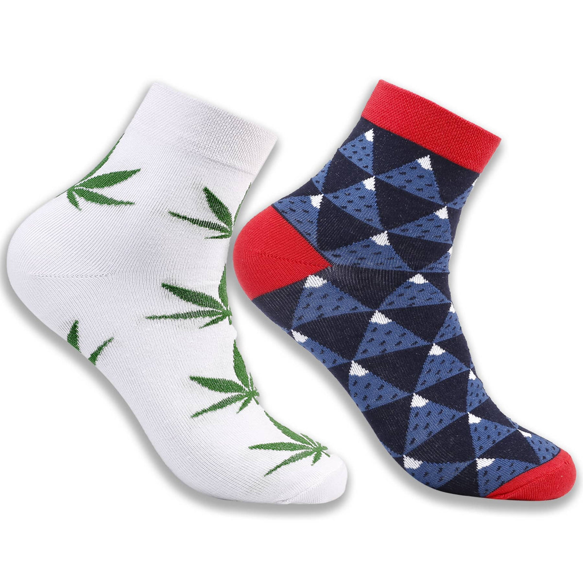 Combo of a 2 Pair Ankle Length comfort Socks