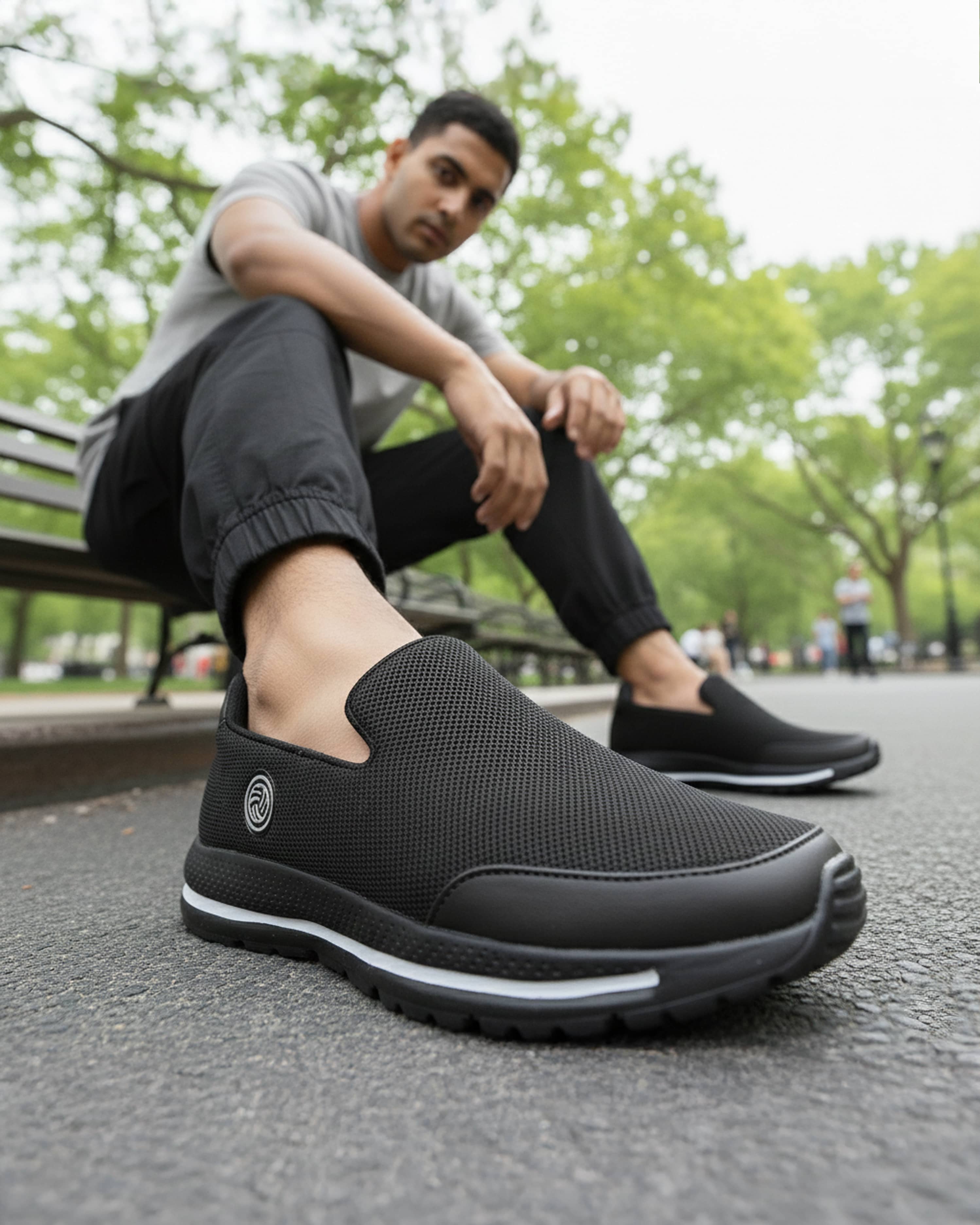 Bacca Bucci Men's Comfortable Lightweight Walking Shoes