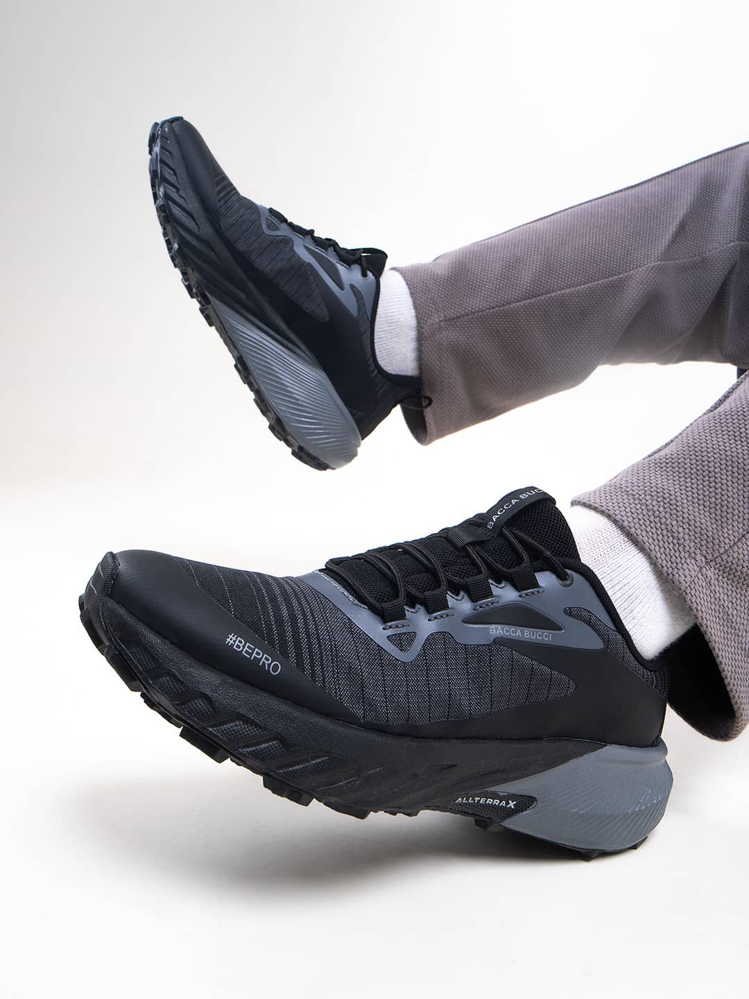 Bacca Bucci TrekZON Trekking & Trail Running Shoes with AllTerraX Grip Outsole