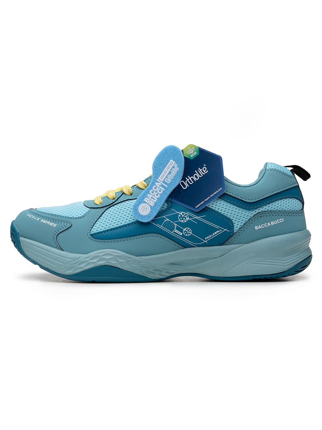 Bacca Bucci Pickle Series Court Sneakers with OrthoLite Eco Insoles